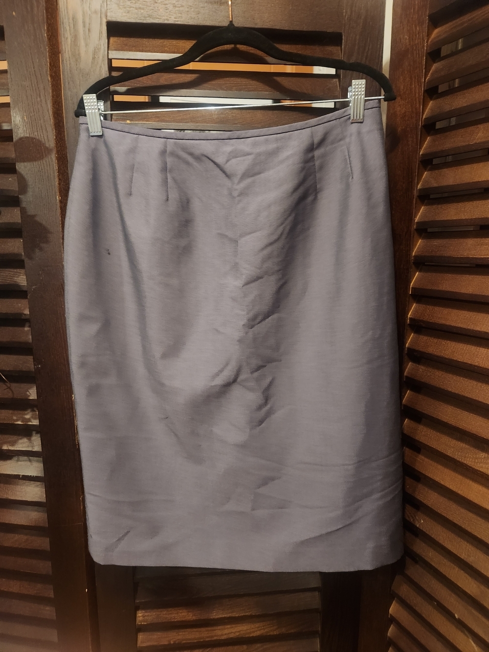 Vintage Lavender Pencil Skirt